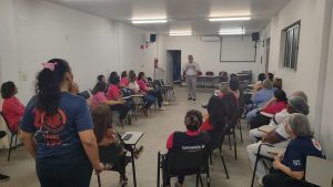 Samu Alagoas realiza palestras para conscientizar servidores sobre a prevenção do câncer de mama