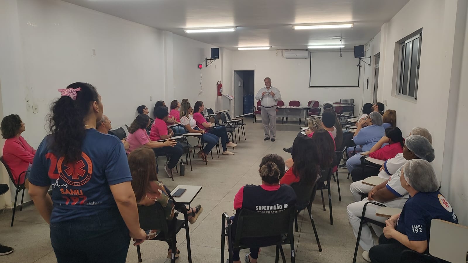 Leia mais sobre o artigo Samu Alagoas realiza palestras para conscientizar servidores sobre a prevenção do câncer de mama
