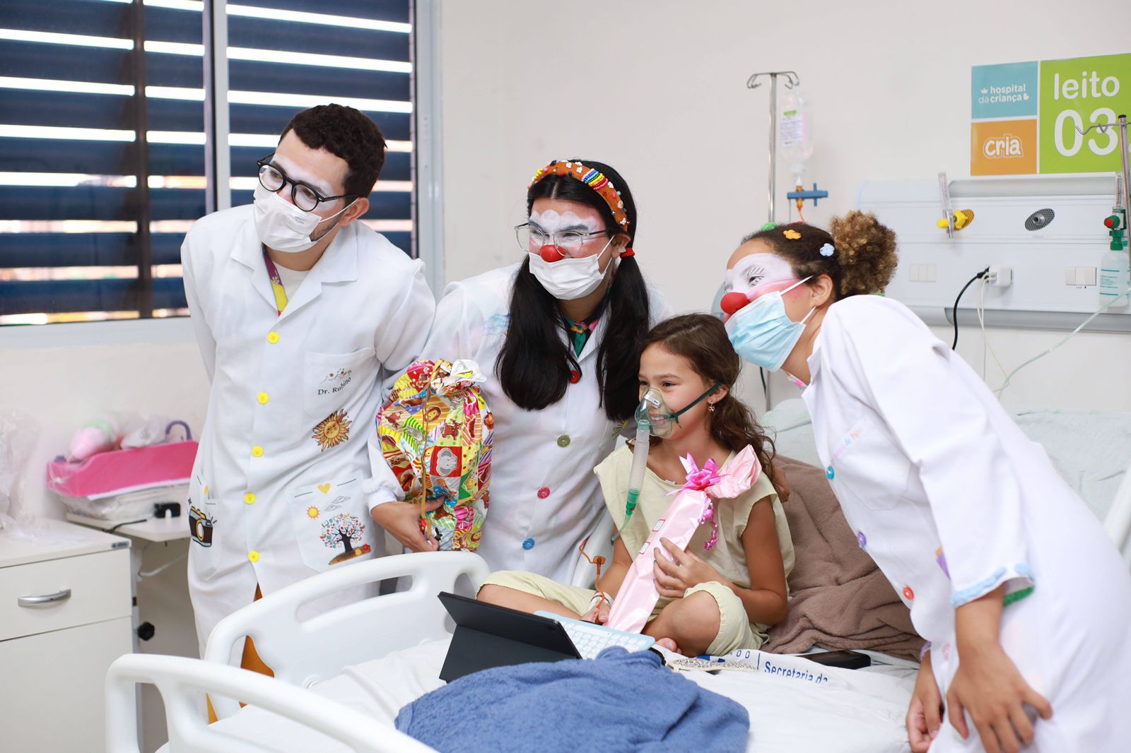 Leia mais sobre o artigo Hospital da Criança de Alagoas e Projeto Sorriso de Plantão promovem Festa do Dia das Crianças