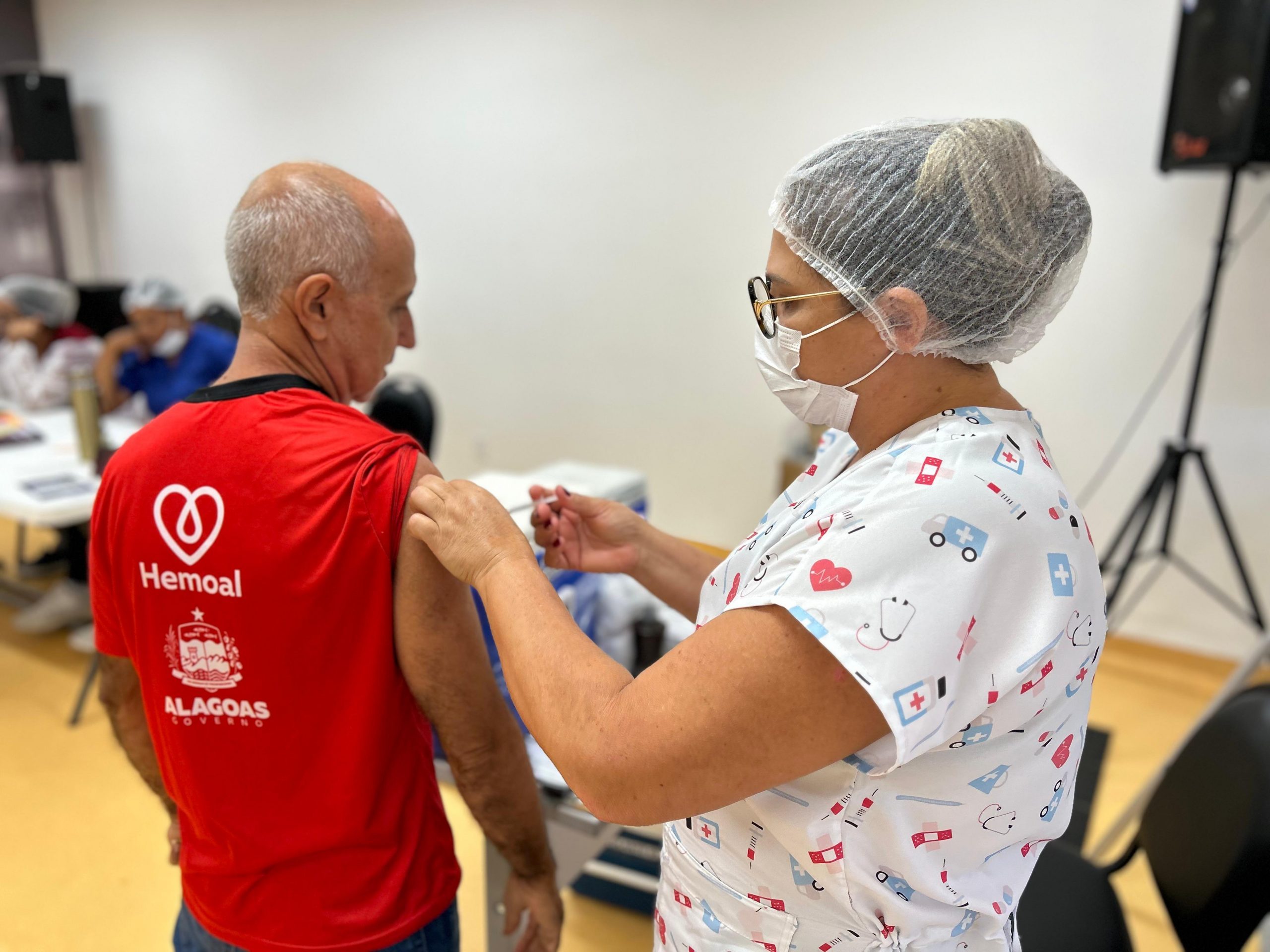 Leia mais sobre o artigo Hemoal e Hospital do Coração Alagoano promovem campanha de atualização do Cartão de Vacinação dos servidores 