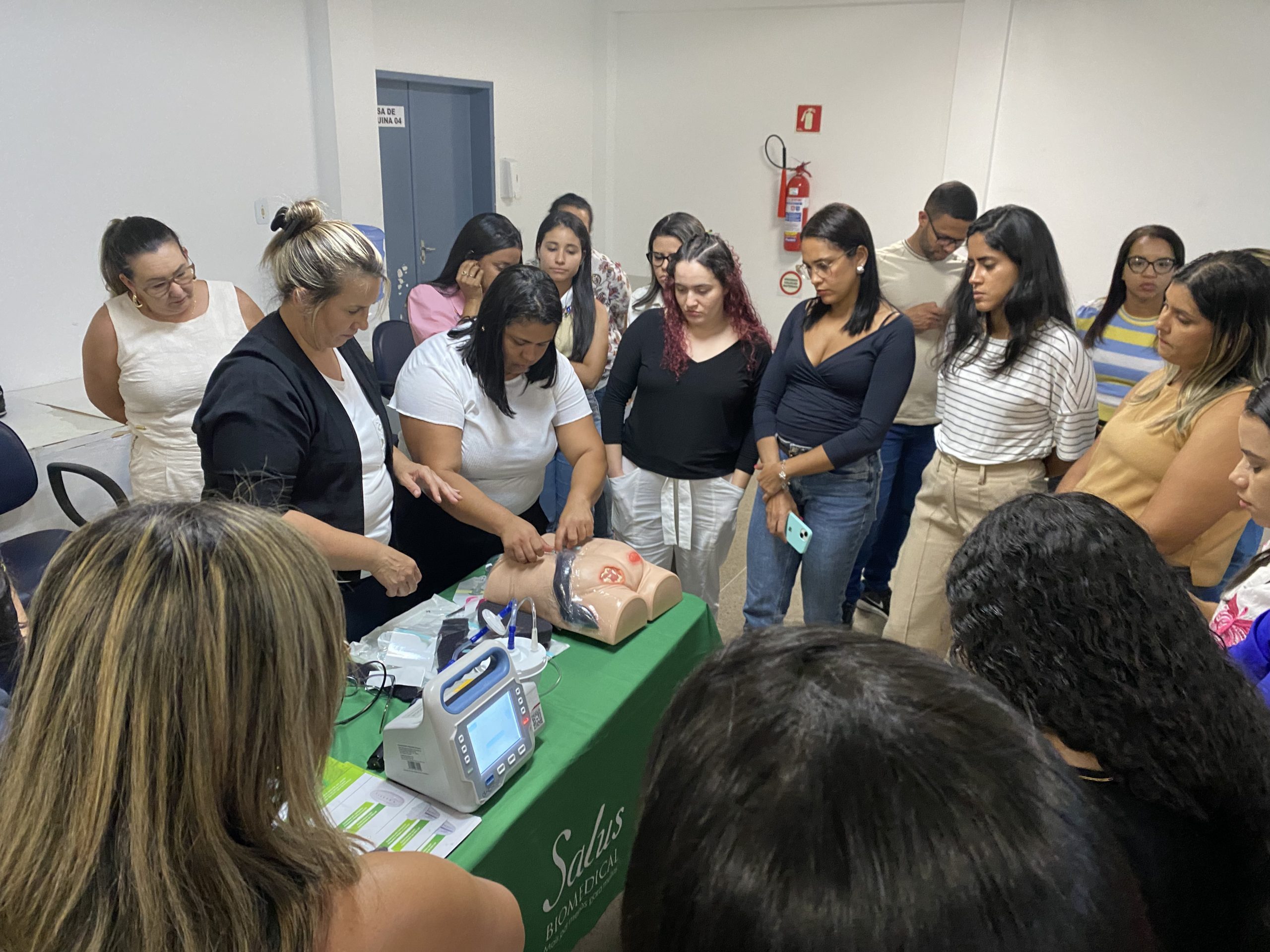 Leia mais sobre o artigo Hospital Geral do Estado capacita profissionais sobre o tratamento de pele e feridas