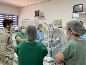 Sesau assegura transferência de bebê cardiopata para realização de procedimento em SP