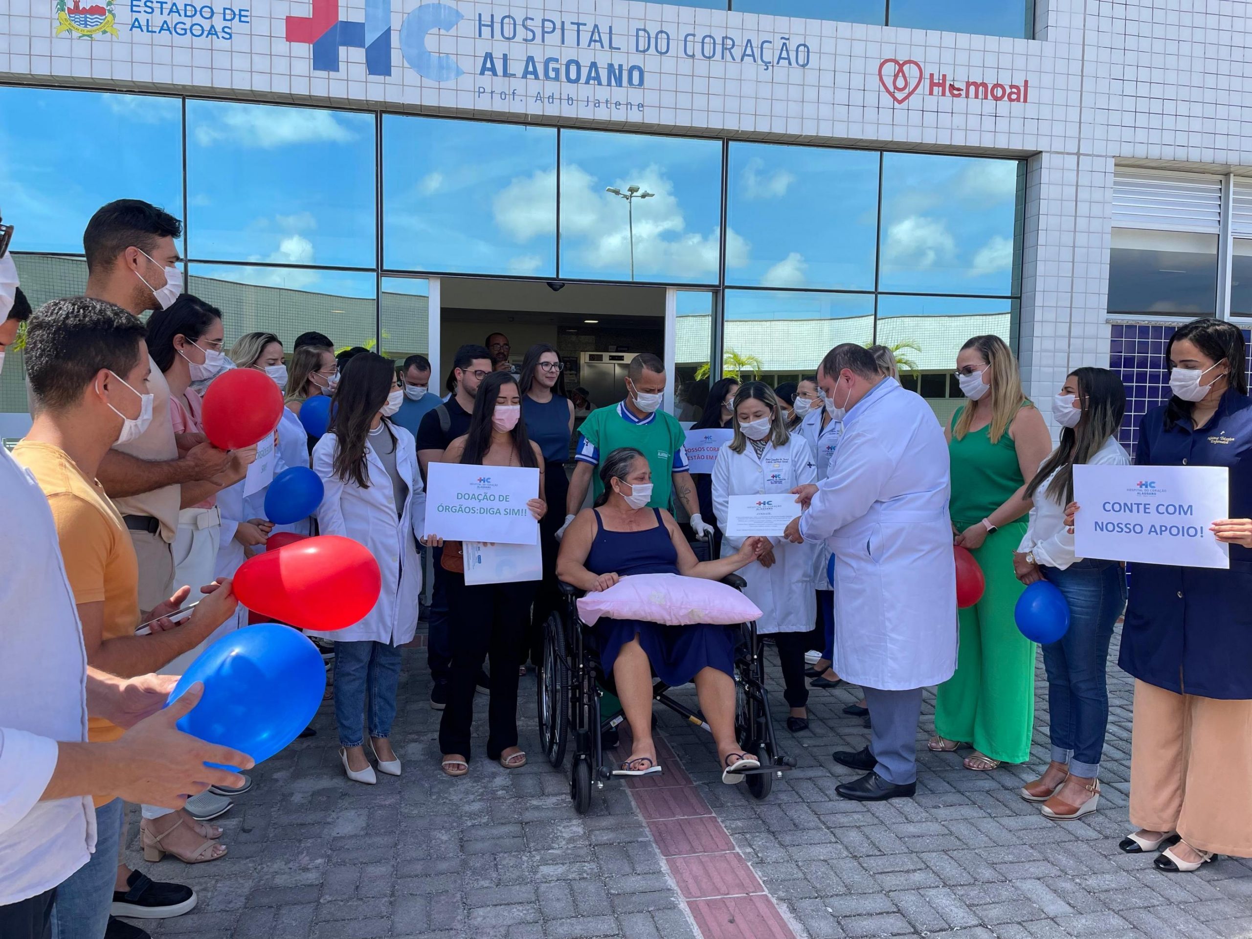 Leia mais sobre o artigo Primeira paciente a receber transplante de coração na rede estadual de Alagoas recebe alta