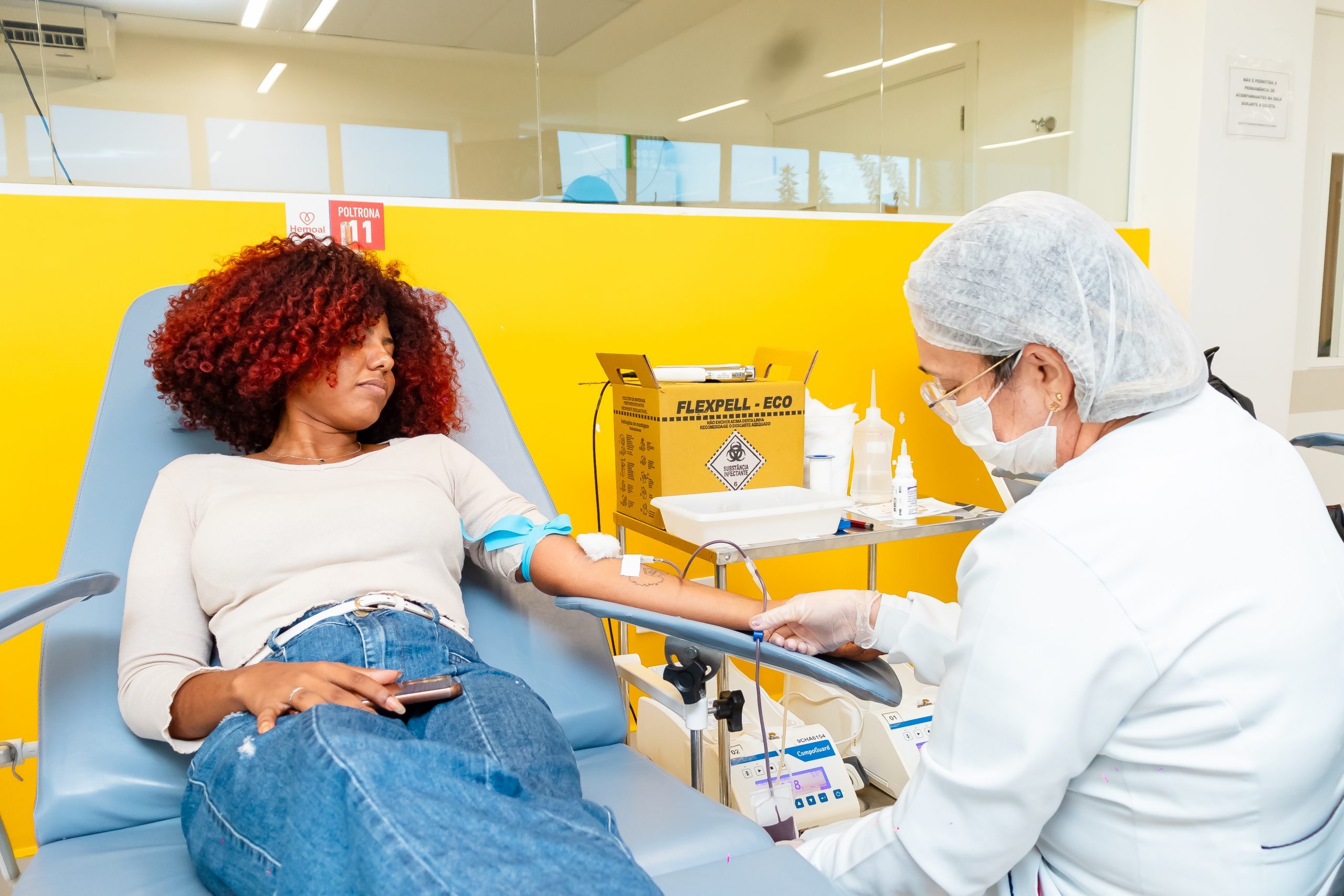 Leia mais sobre o artigo Hemoal promove coleta externa de sangue no município de São Miguel dos Milagres neste sábado (7)