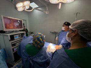 Hospital da Mulher de Alagoas inaugura torre de vídeo para realização de cirurgias por vídeo