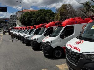 Sesau recebe nove ambulâncias do Ministério da Saúde para reforçar o Samu
