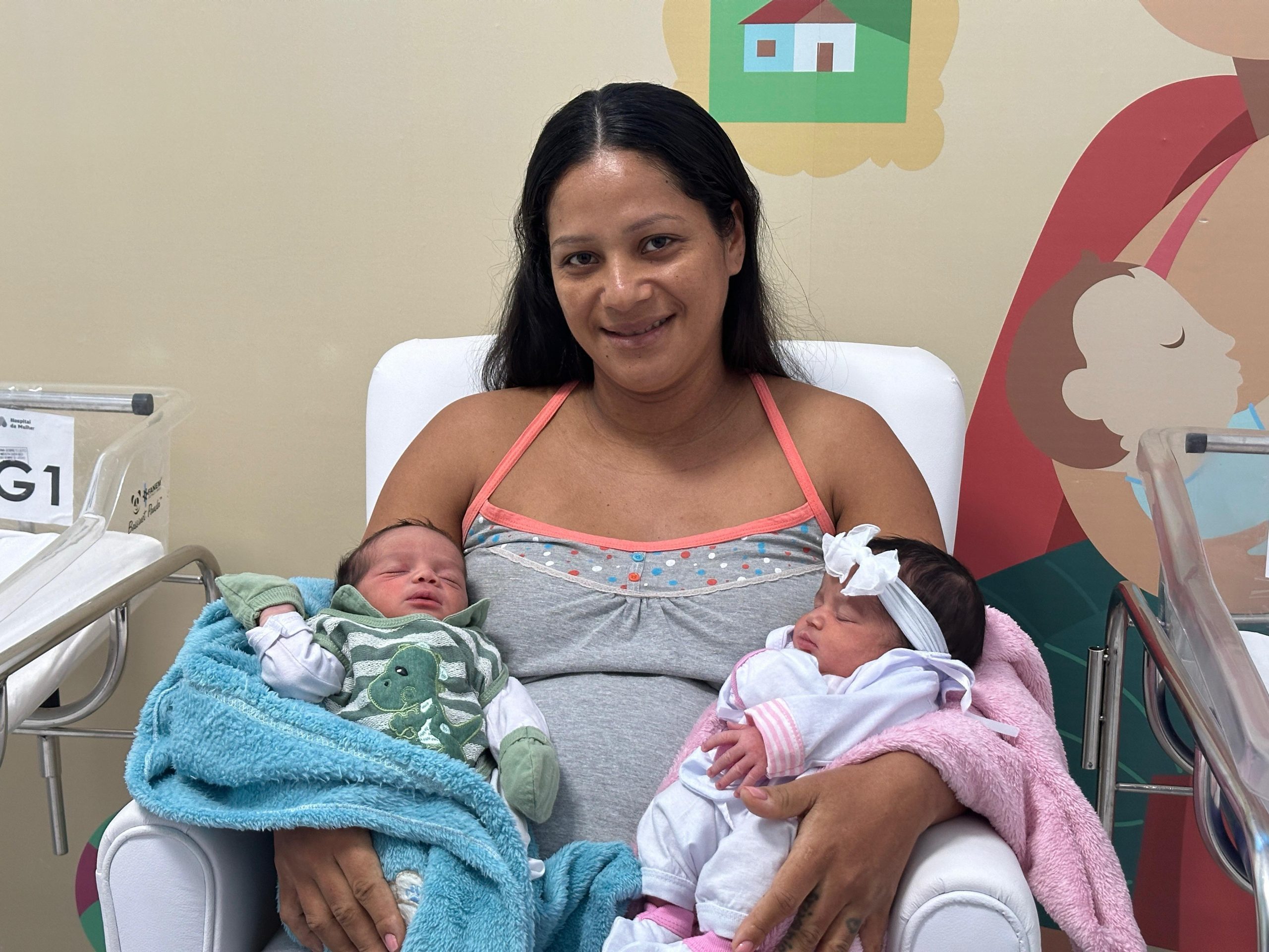 Leia mais sobre o artigo Hospital da Mulher registra primeiro nascimento de gêmeos de 2025