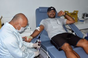 Hemoal realiza ações itinerantes para coleta de sangue e cadastro para doação de medula óssea
