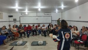 Samu capacita profissionais da educação infantil de Maceió em primeiros socorros