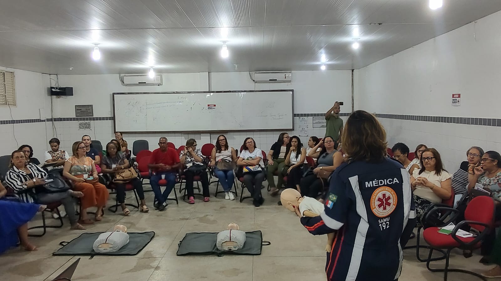 Leia mais sobre o artigo Samu capacita profissionais da educação infantil de Maceió em primeiros socorros