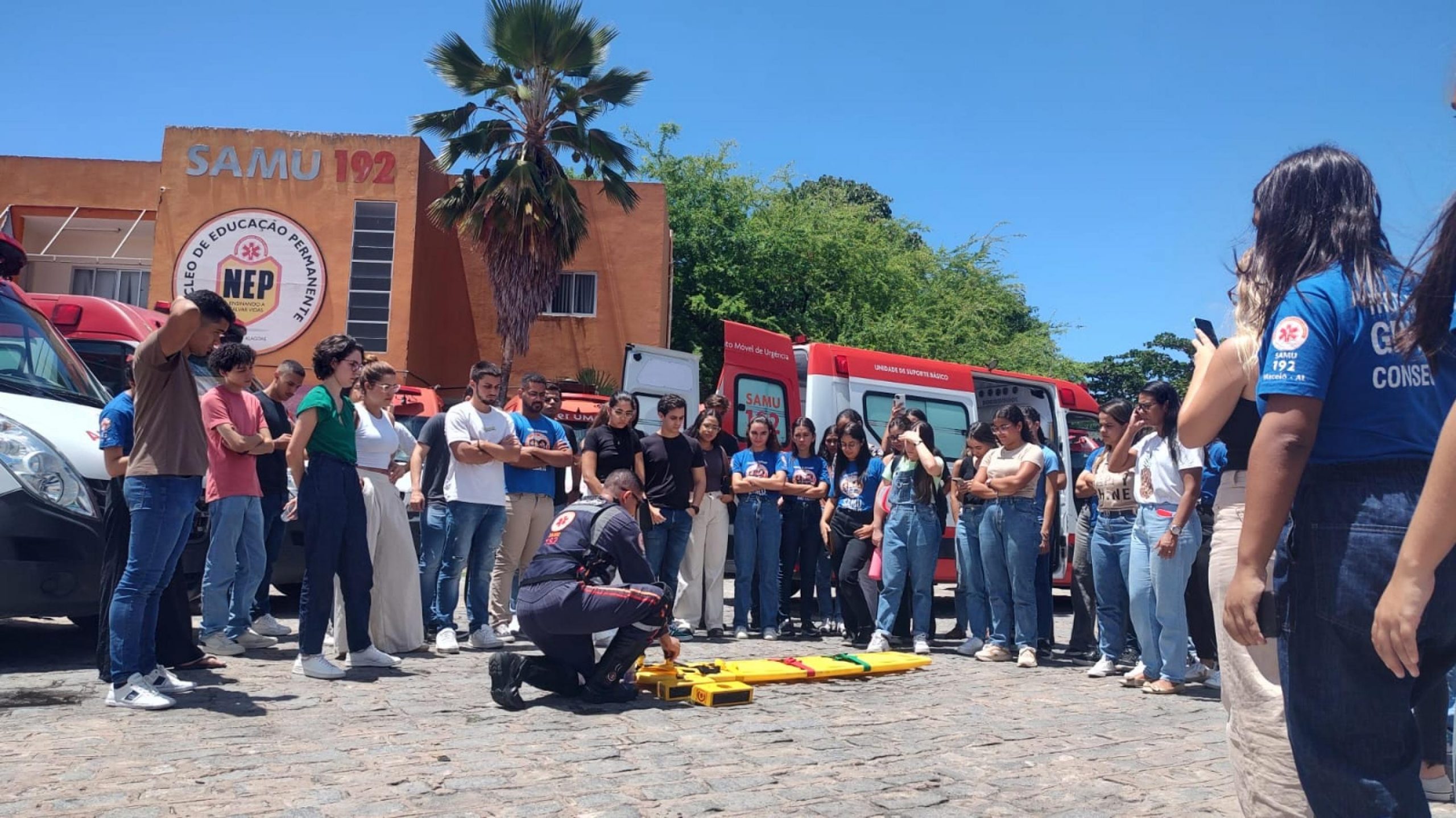Leia mais sobre o artigo Samu capacita 31 acadêmicos para o projeto Samu nas Escolas