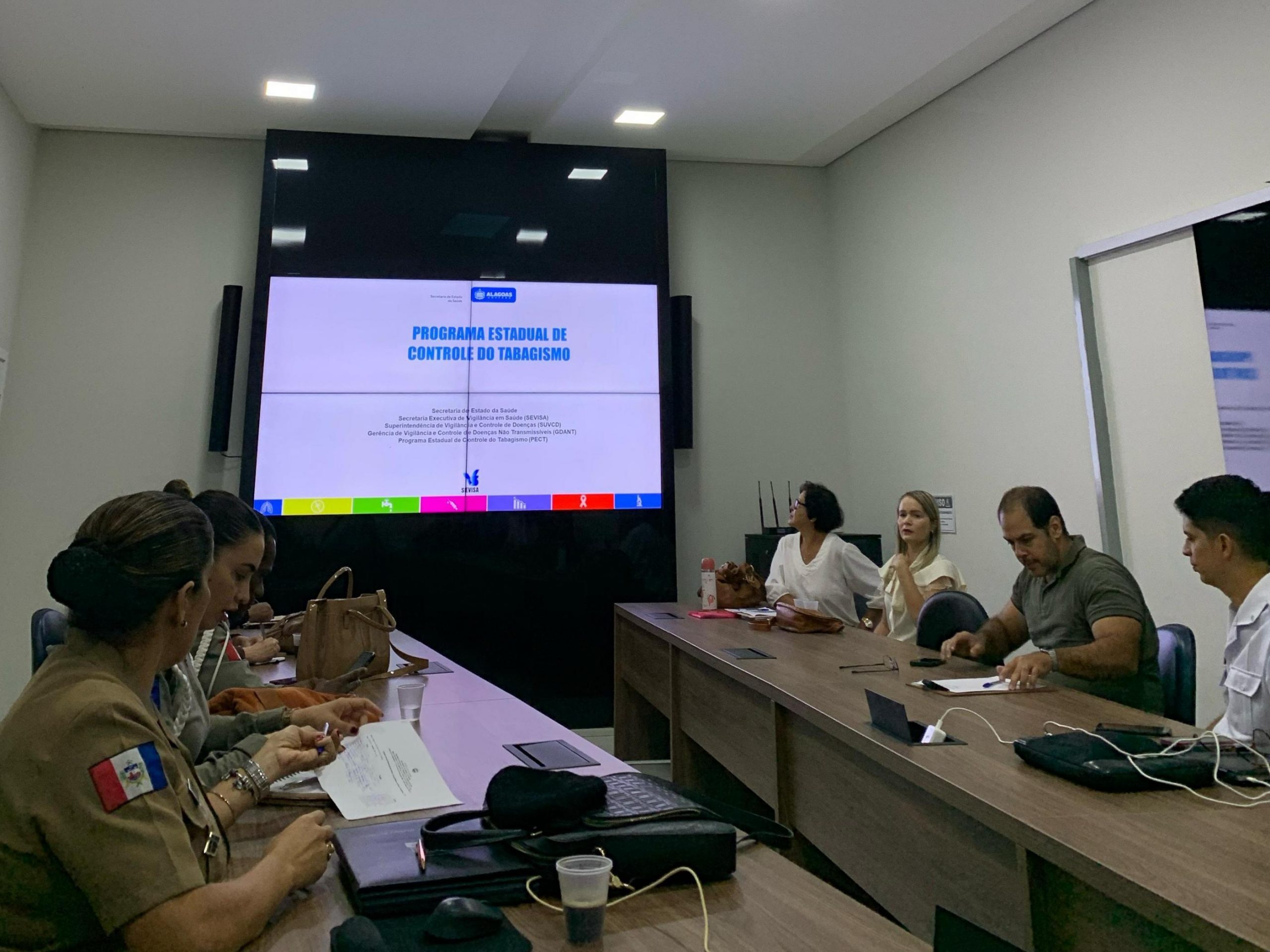 Leia mais sobre o artigo Sesau e SSP se unem no combate ao tabagismo entre os agentes de segurança