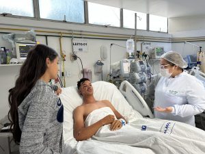 HGE salva a vida de jovem de Viçosa ferido em acidente de motocicleta