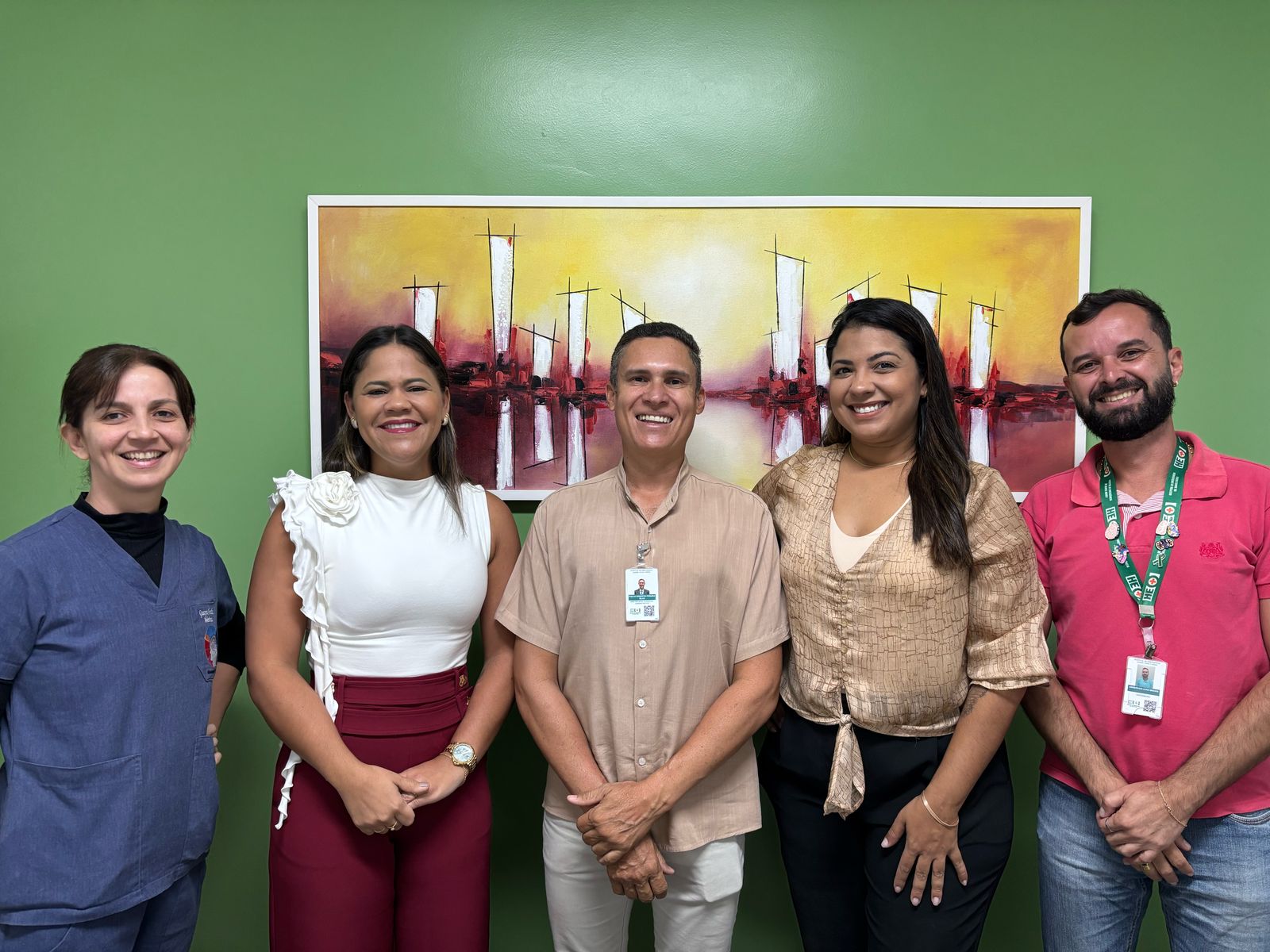 Leia mais sobre o artigo Unidade AVC do Hospital de Emergência do Agreste recebe visita institucional da consultora da Boehringer Ingelheim