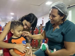 HGE salva a vida de criança que teve pneumonia, derrame pleural e precisou de UTI