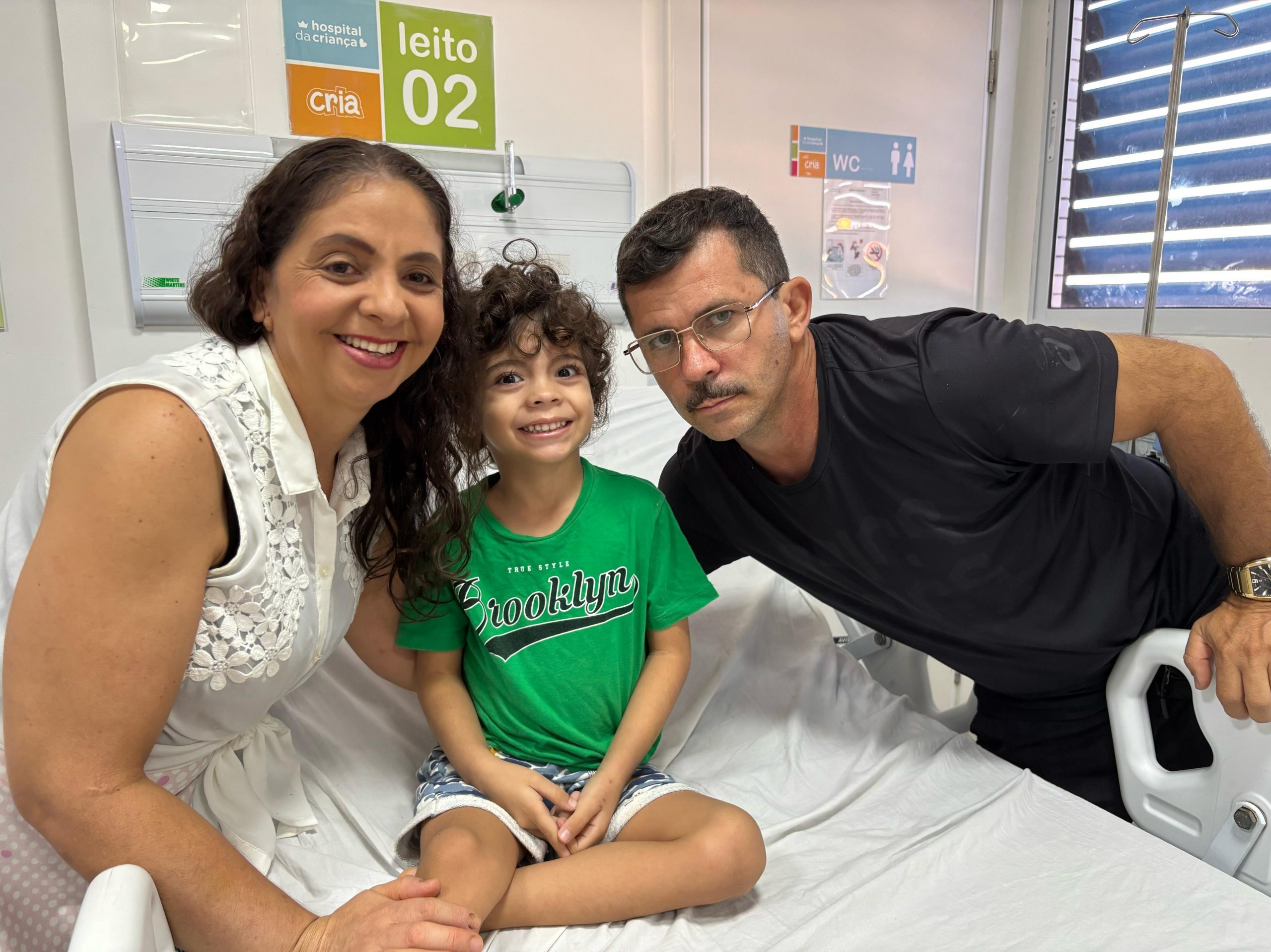 Leia mais sobre o artigo Garoto de 5 anos é salvo pelo Hospital da Criança após ser internado com quadro grave de pneumonia e ficar 9 dias em tratamento