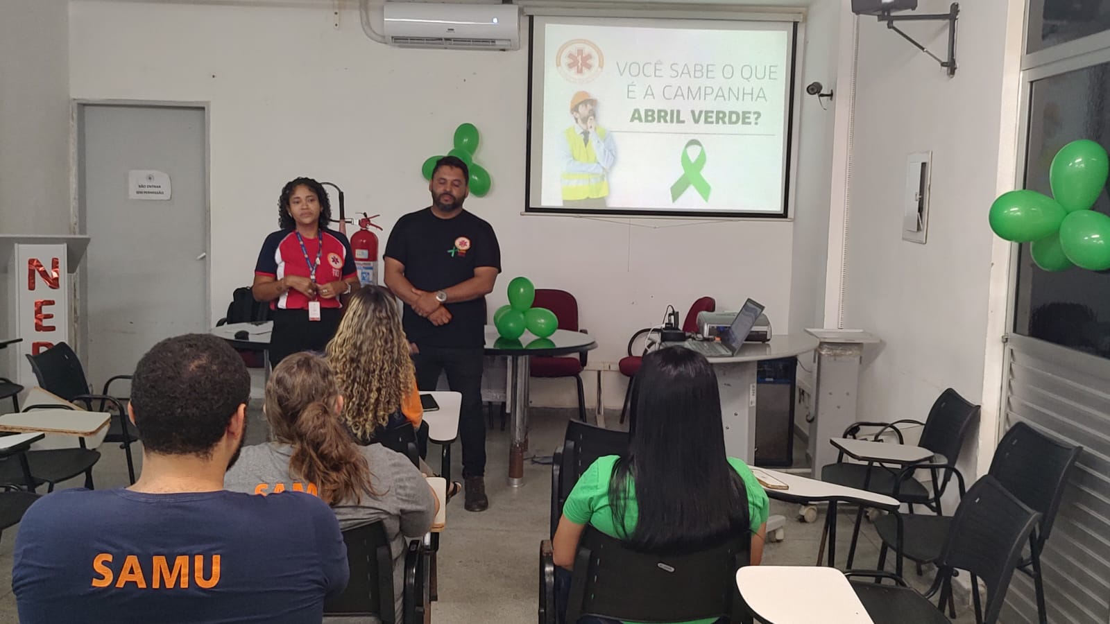 Leia mais sobre o artigo Samu Maceió promove ação do Abril Verde com foco na prevenção de acidentes de trabalho