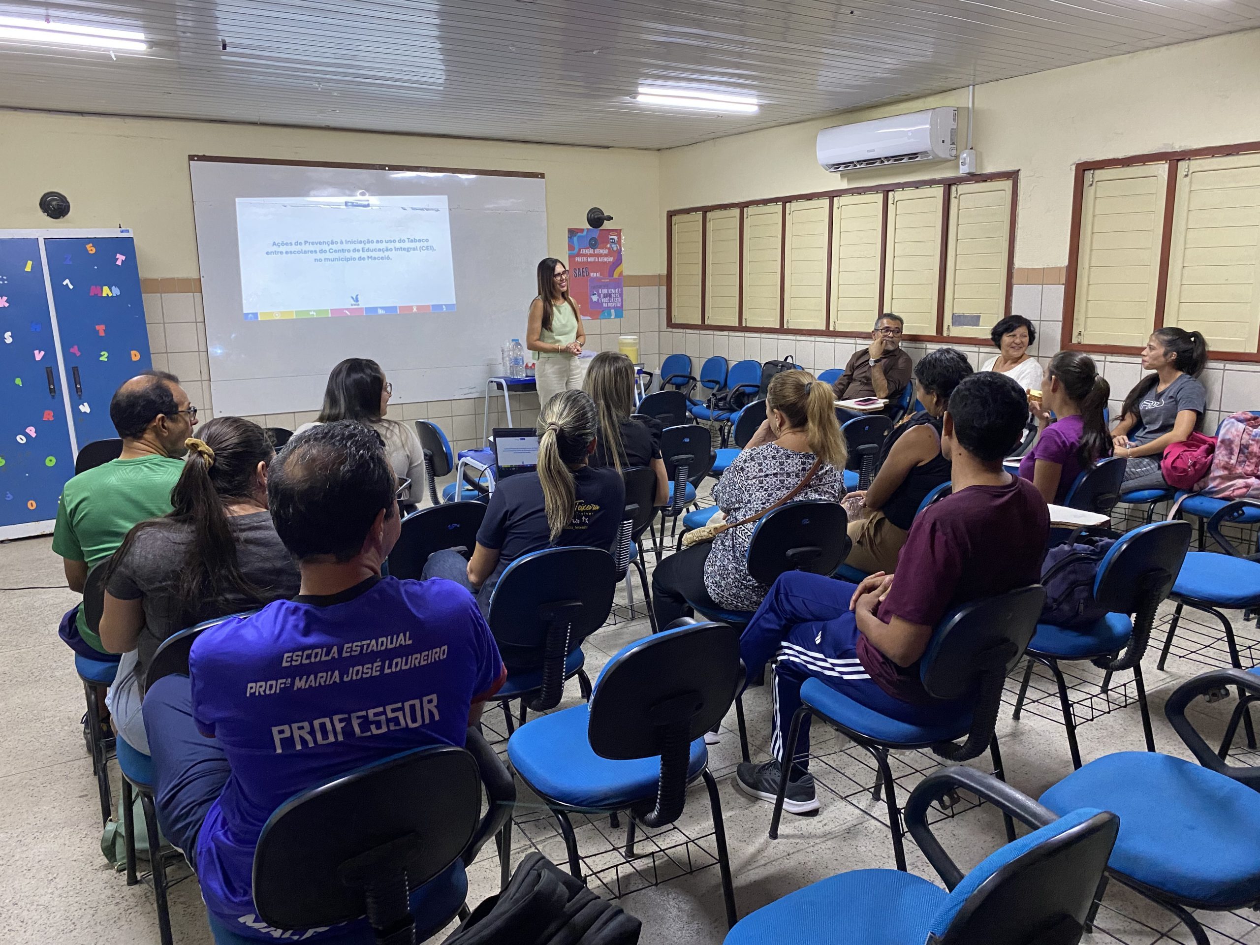 Leia mais sobre o artigo Sesau promove capacitação a professores para atuarem no combate ao tabagismo em escola estadual