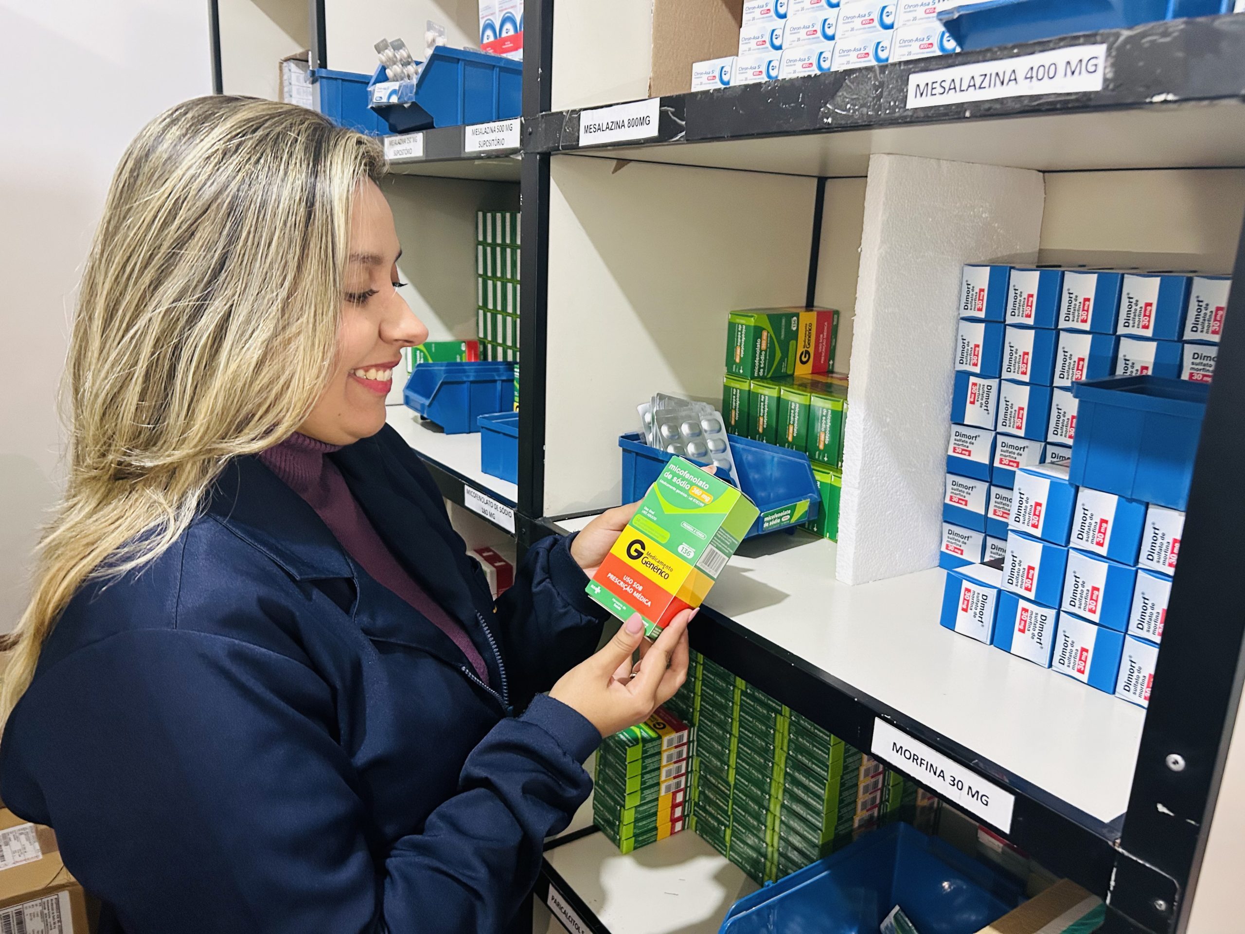 Leia mais sobre o artigo Farmacêutica da Sesau esclarece a diferença do medicamento original, genérico e similar