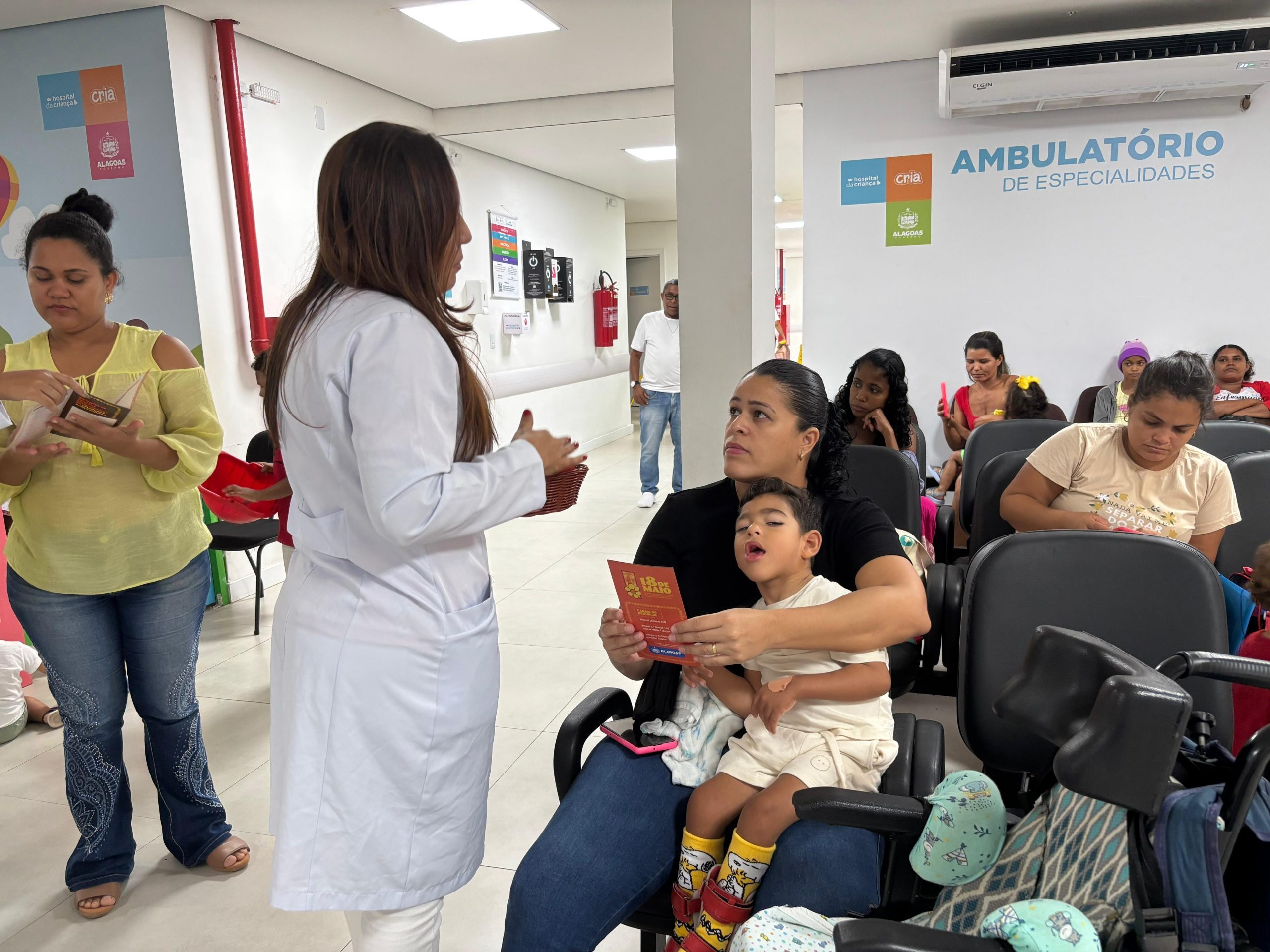 Leia mais sobre o artigo Hospital da Criança de Alagoas promove ação de conscientização sobre abuso e exploração sexual infantil