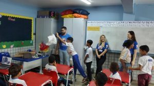 Projeto Samu nas Escolas leva noções de primeiros socorros e cidadania a alunos do Jacintinho
