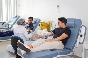 Servidores da CGE e da Alagoas Previdência participam de doação voluntária de sangue no Hemoal