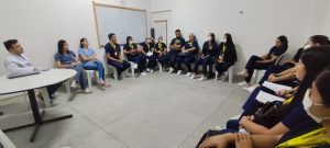 Estudantes de fisioterapia concluem estágio no HEA com apresentação de casos clínicos