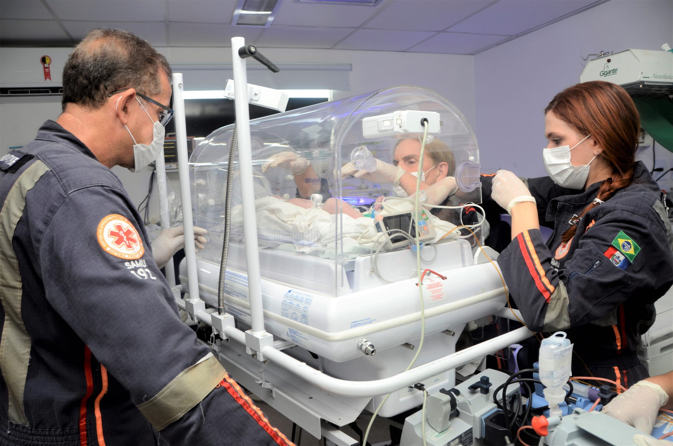 Leia mais sobre o artigo Samu realiza transferência de bebê lactente entre hospitais com agilidade e segurança, em Maceió