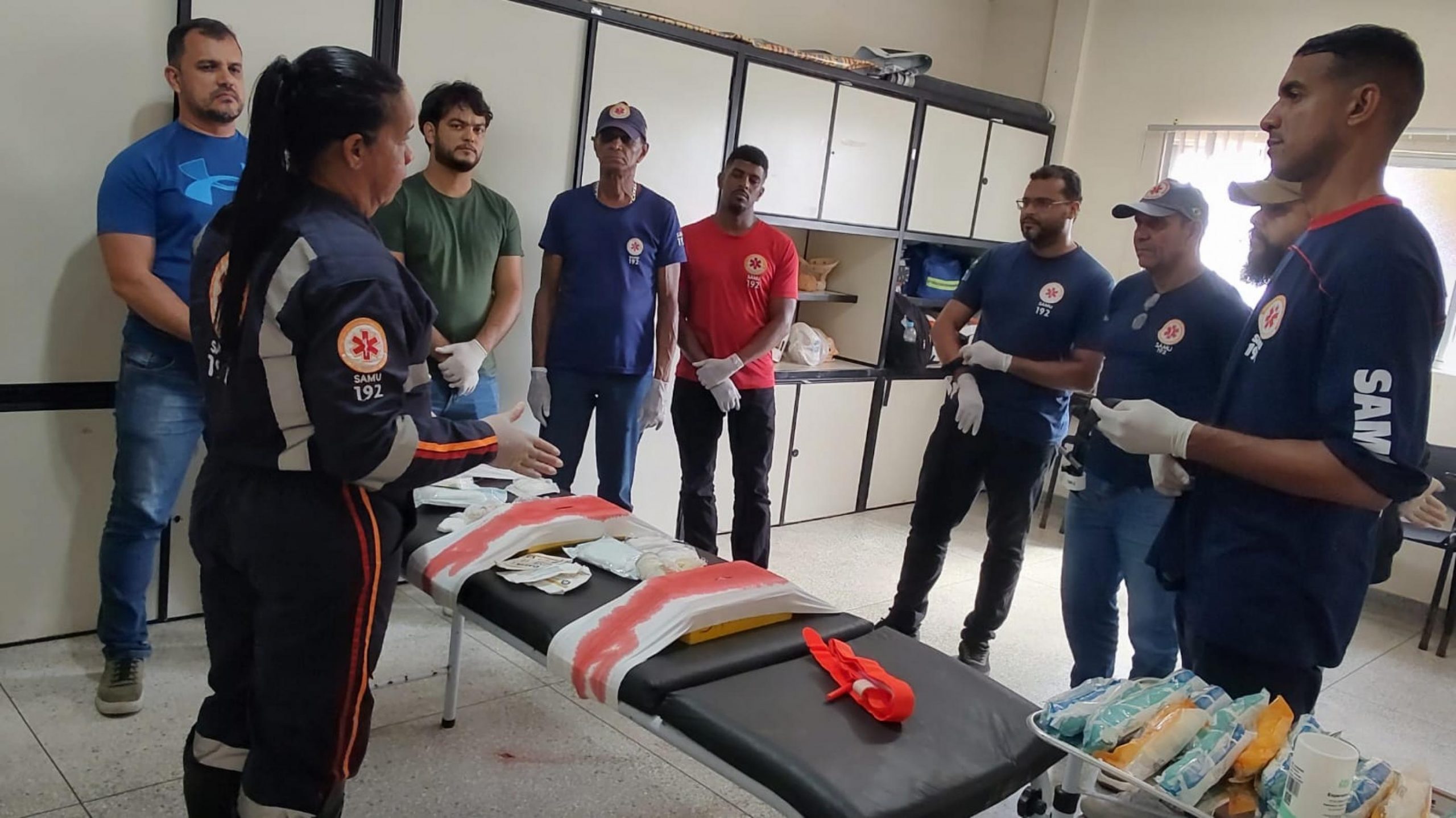 Leia mais sobre o artigo Profissionais do Samu concluem curso de Suporte Básico de Vida para atendimentos de urgência e emergência