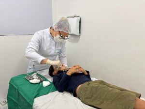 Serviço de Odontologia do Hospital da Criança realiza procedimento para retirar o freio lingual