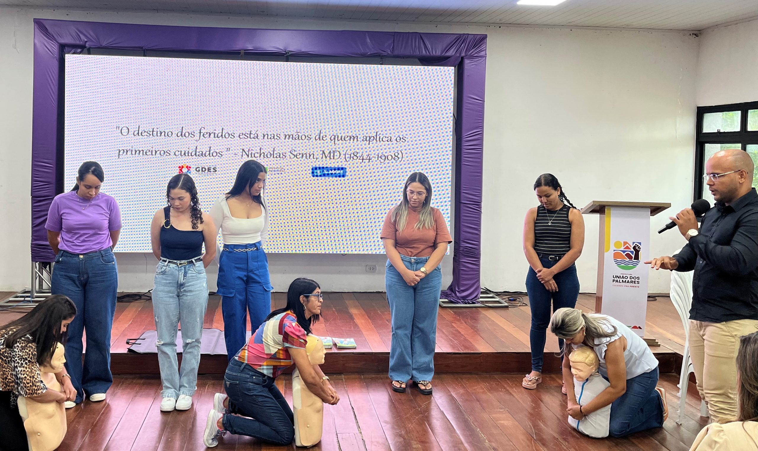 Leia mais sobre o artigo Hospital Regional da Mata capacita 200 mães e cuidadoras sobre manobra de desengasgo em crianças