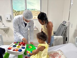 Serviço de Psicologia transforma vidas de pacientes e familiares no Hospital da Criança de Alagoas