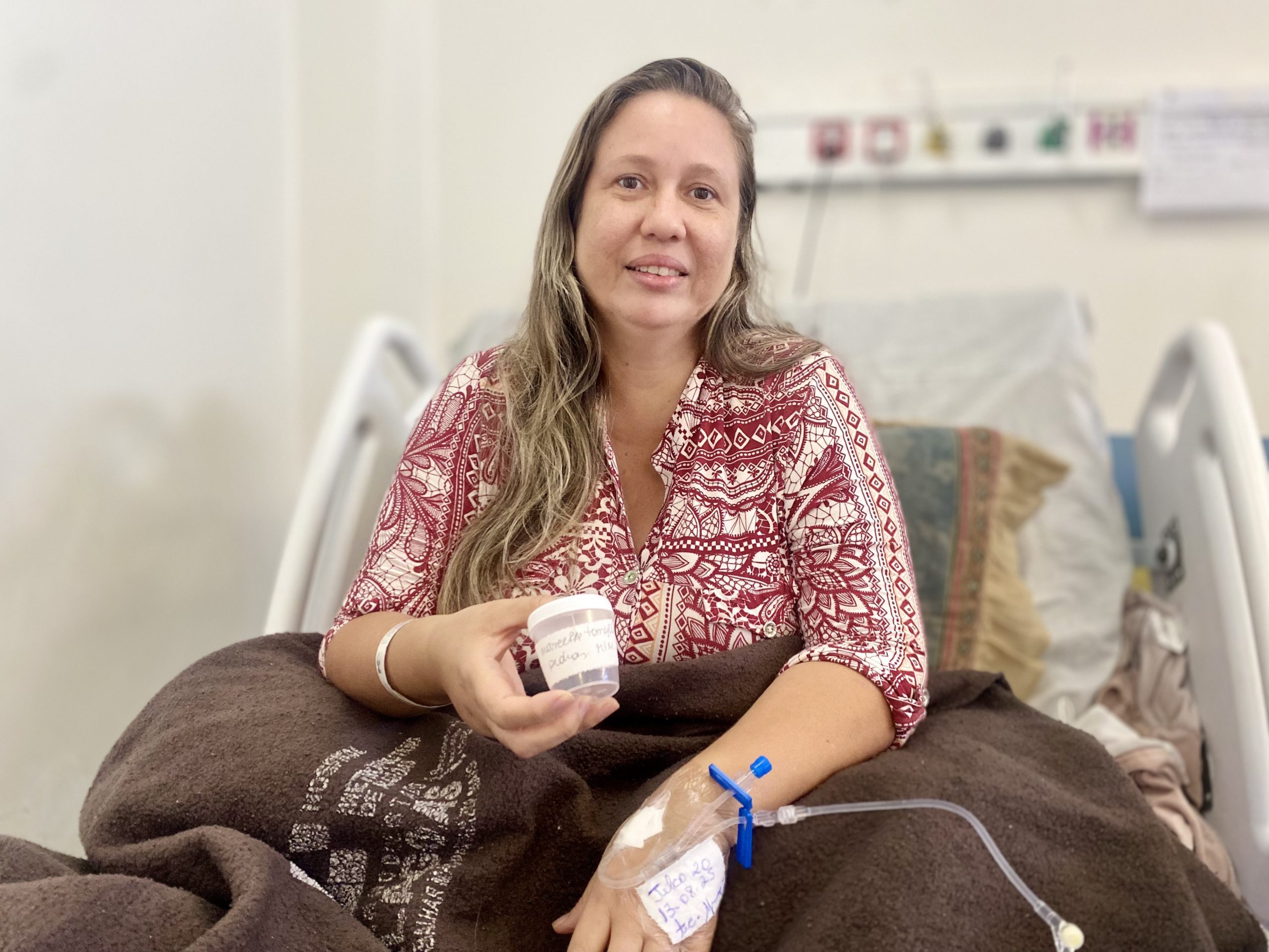 Leia mais sobre o artigo Hospital Metropolitano devolve qualidade de vida à paciente com complicação grave de cálculo renal