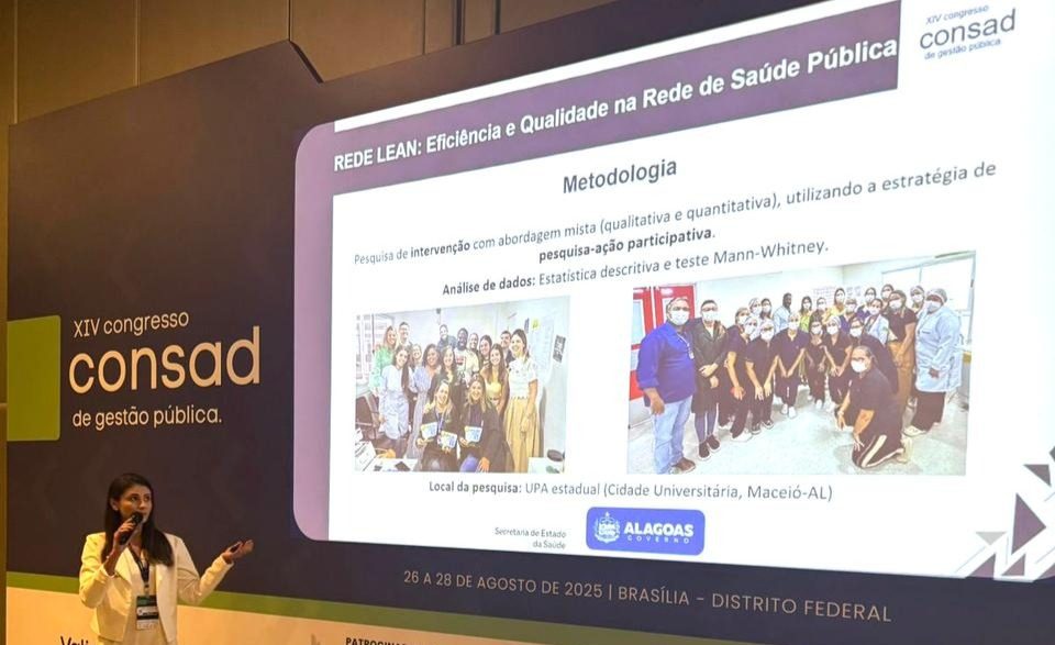 Leia mais sobre o artigo Sesau apresenta ao Consad, em Brasília, resultados obtidos com o projeto Lean em Alagoas