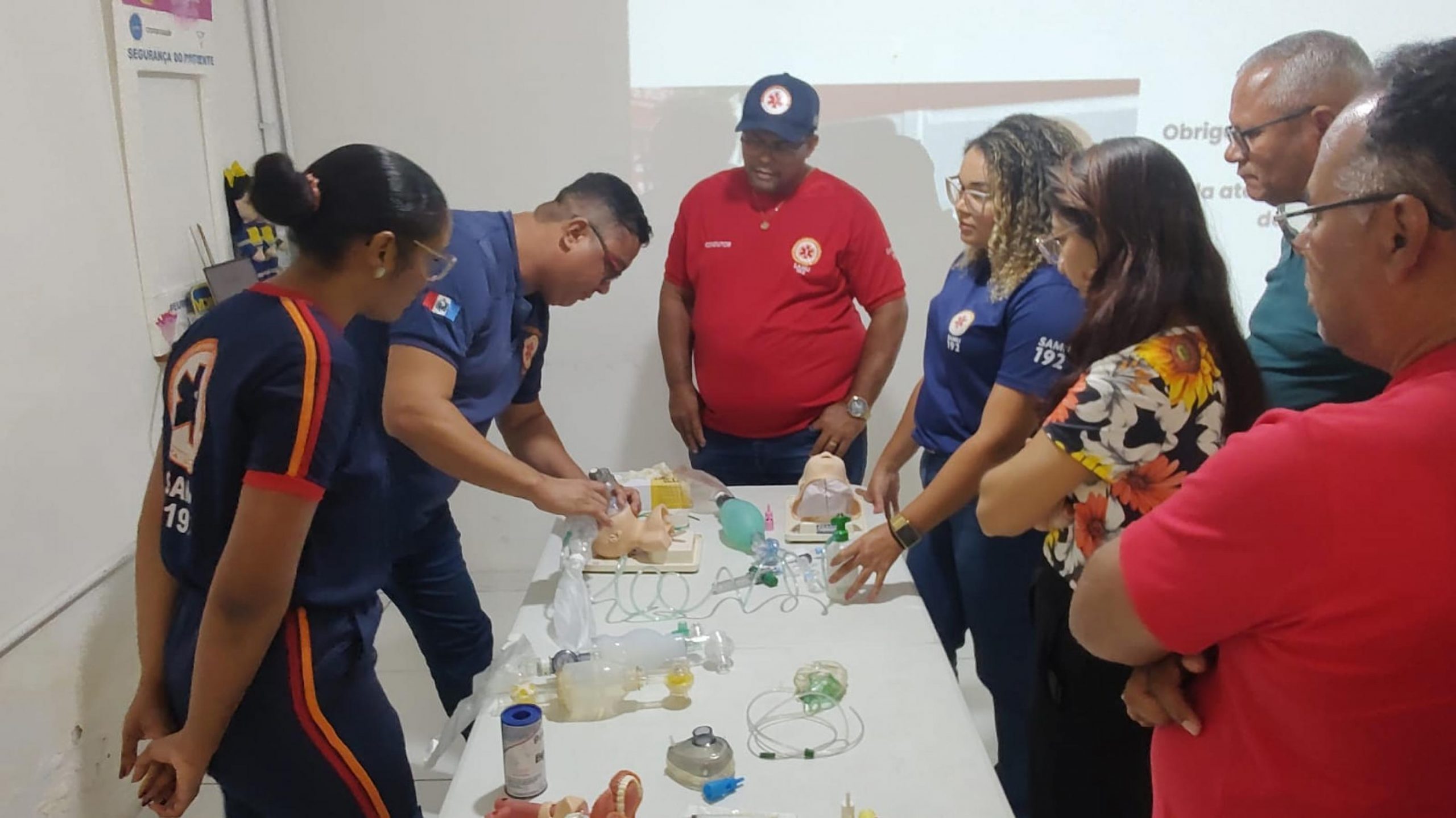 Leia mais sobre o artigo Samu promove mais um curso de manejo de vias aéreas pediátricas para profissionais que atuam no suporte básico