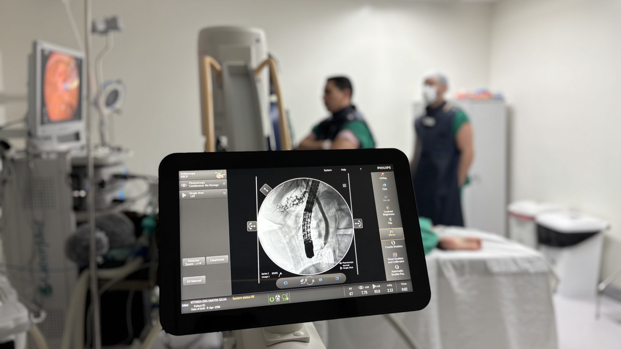 Leia mais sobre o artigo Hospital Metropolitano de Alagoas alcança marca de 500 Colangiopancreatografia Retrógrada Endoscópica realizadas