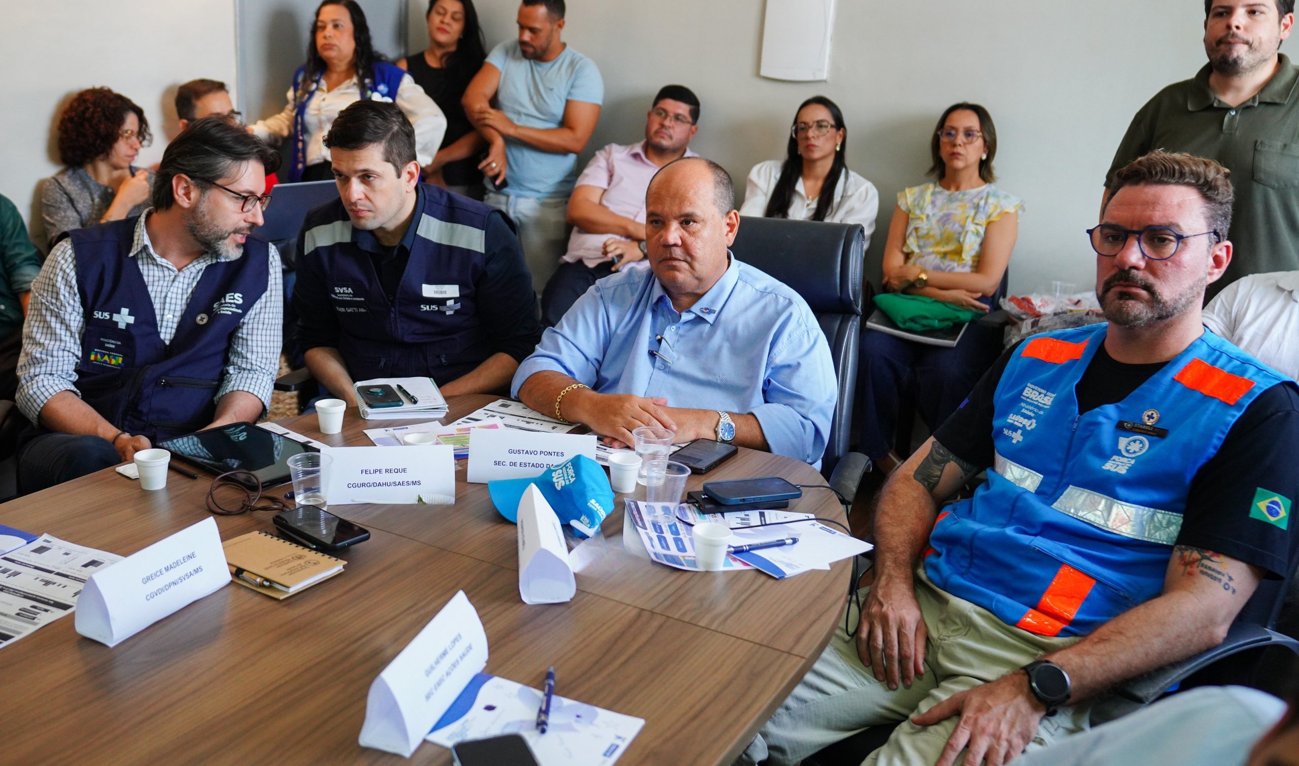 Leia mais sobre o artigo Sesau e Ministério da Saúde alinham medidas de enfrentamento à doença meningocócica