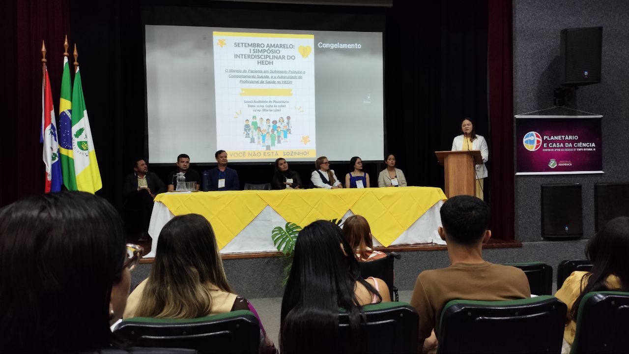 Leia mais sobre o artigo Hospital de Emergência do Agreste promove I Simpósio Interdisciplinar do Setembro Amarelo