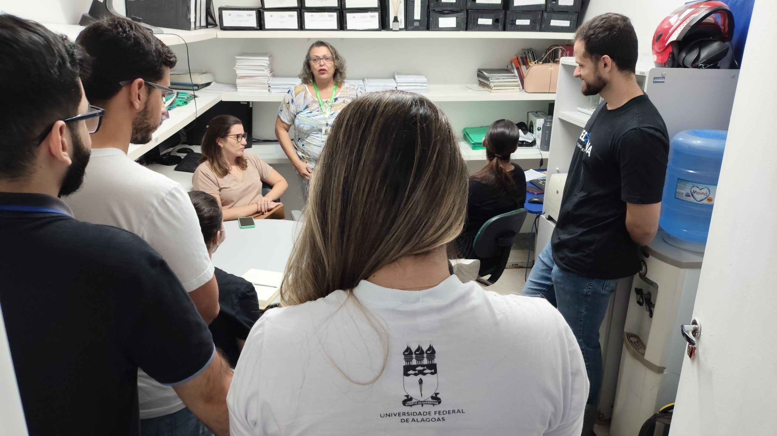Leia mais sobre o artigo Serviço de Epidemiologia Hospitalar do HEA recebe visita de estudantes de Medicina da Ufal