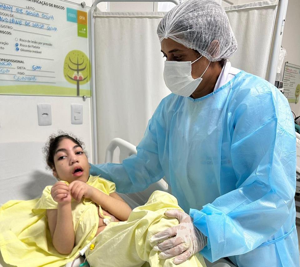 Leia mais sobre o artigo Hospital da Criança de Alagoas conta com Serviço de Fisioterapia e Terapia Ocupacional