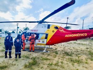 Paciente com diagnóstico raro é transferido em transporte aeromédico após atendimento no Hospital Ib Gatto Falcão