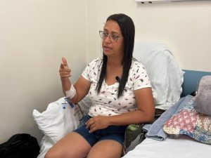 Vendedora tem a vida salva no Hospital Metropolitano de AL após sofrer AVC