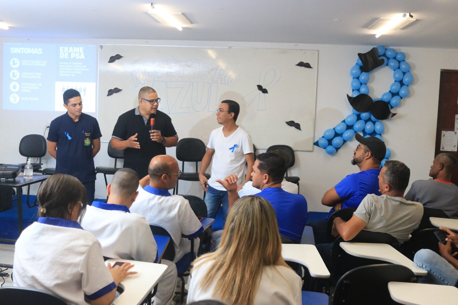 Leia mais sobre o artigo Hospital Dr. Ib Gatto Falcão realiza ação sobre o Novembro Azul