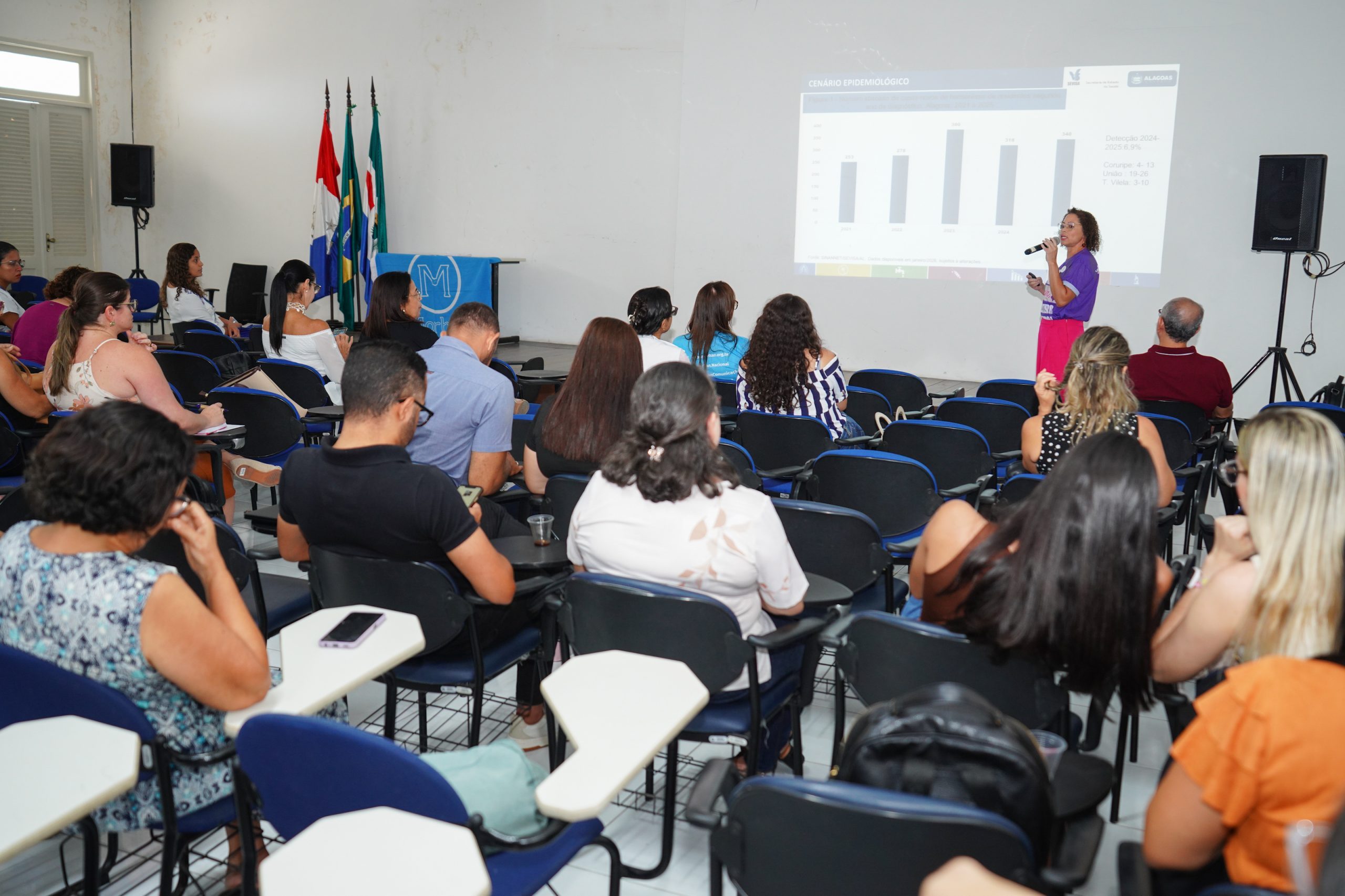 Leia mais sobre o artigo Sesau promove IV Seminário Estadual de Hanseníase e IV Mostra de Experiências Exitosas
