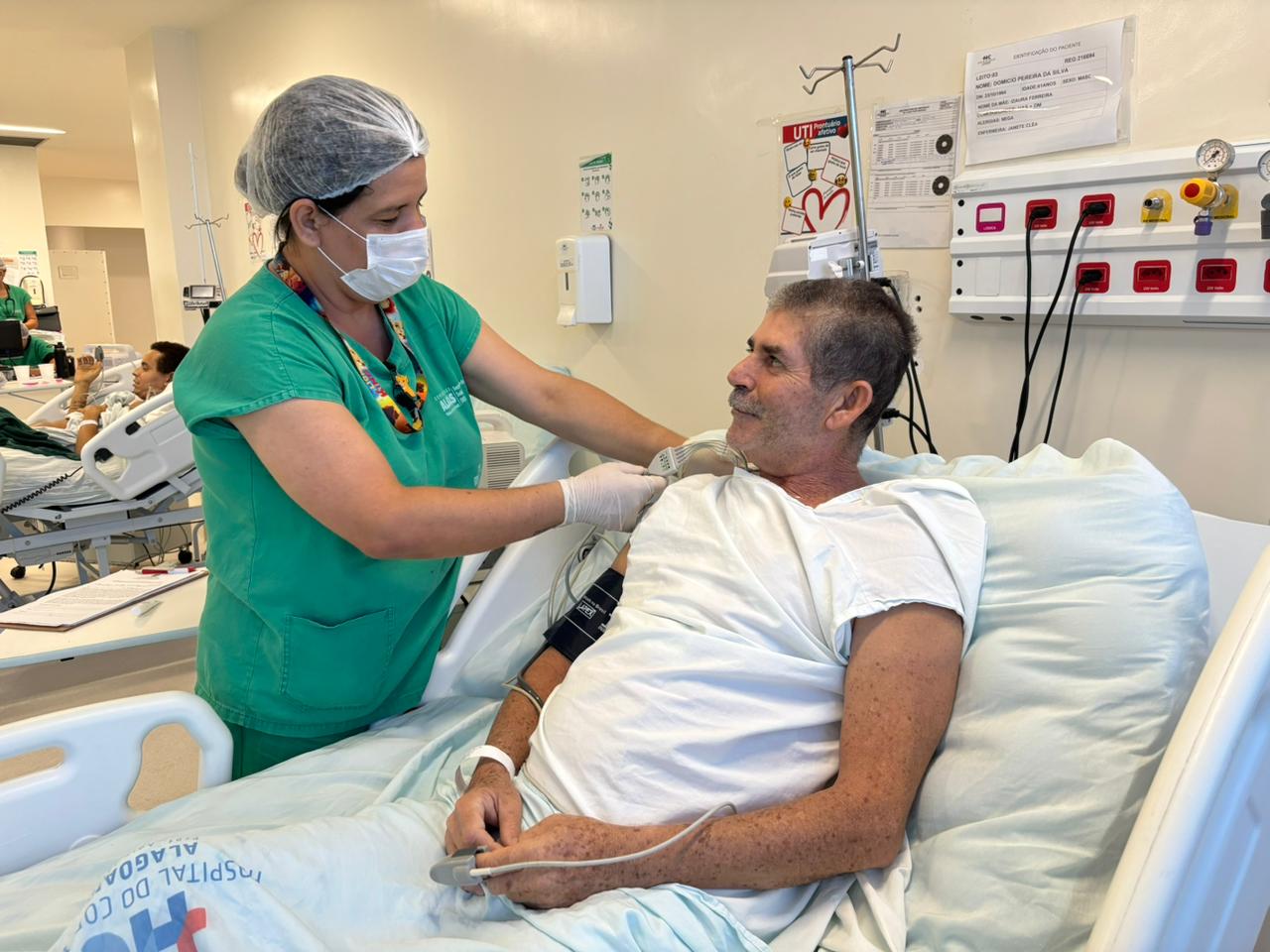 Leia mais sobre o artigo Hospital do Coração Alagoano: Atendimento rápido salva a vida de ex-militar vítima de infarto