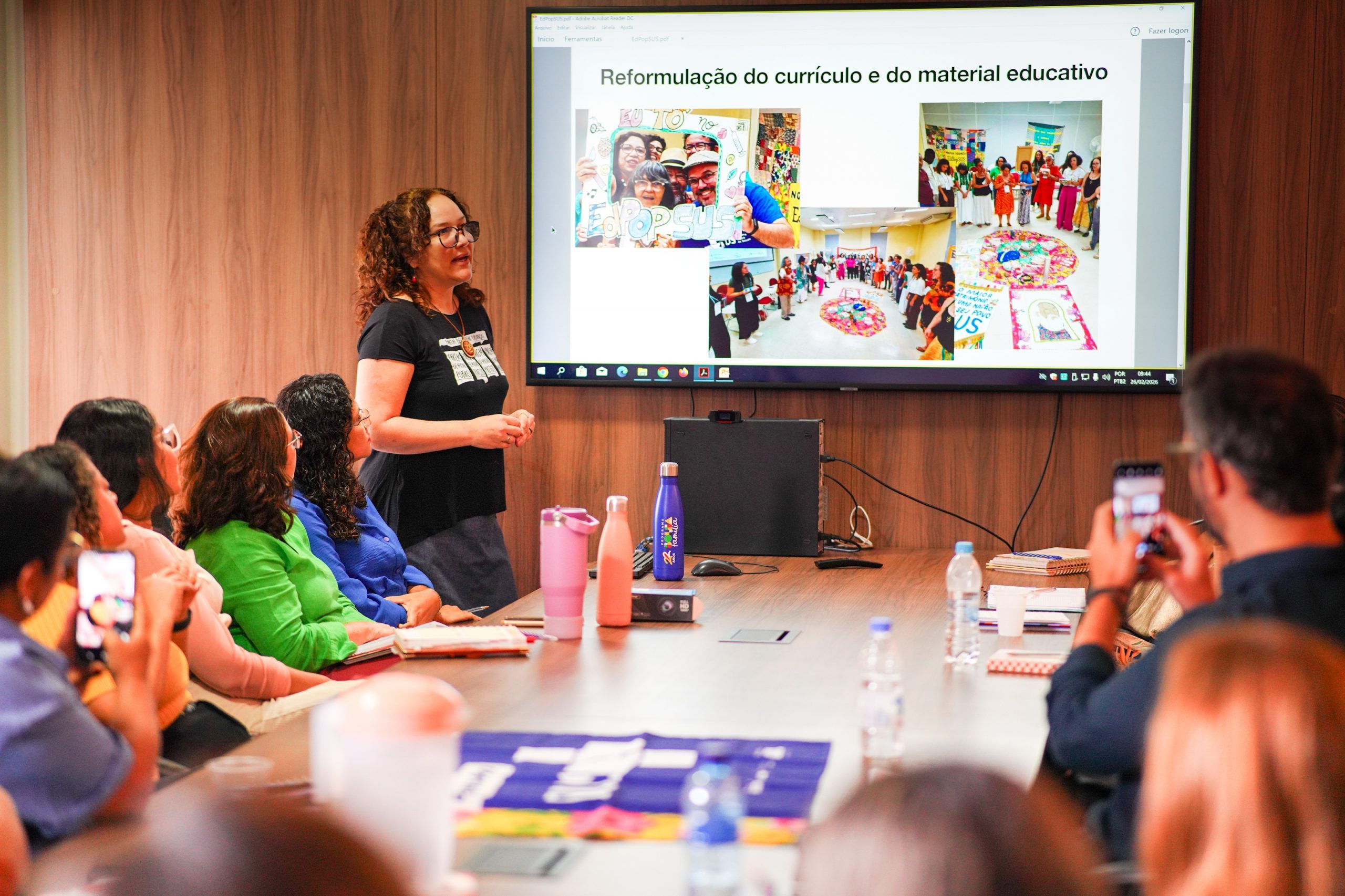 Leia mais sobre o artigo Sesau discute implementação em Alagoas do Programa de Qualificação em Educação Popular em Saúde
