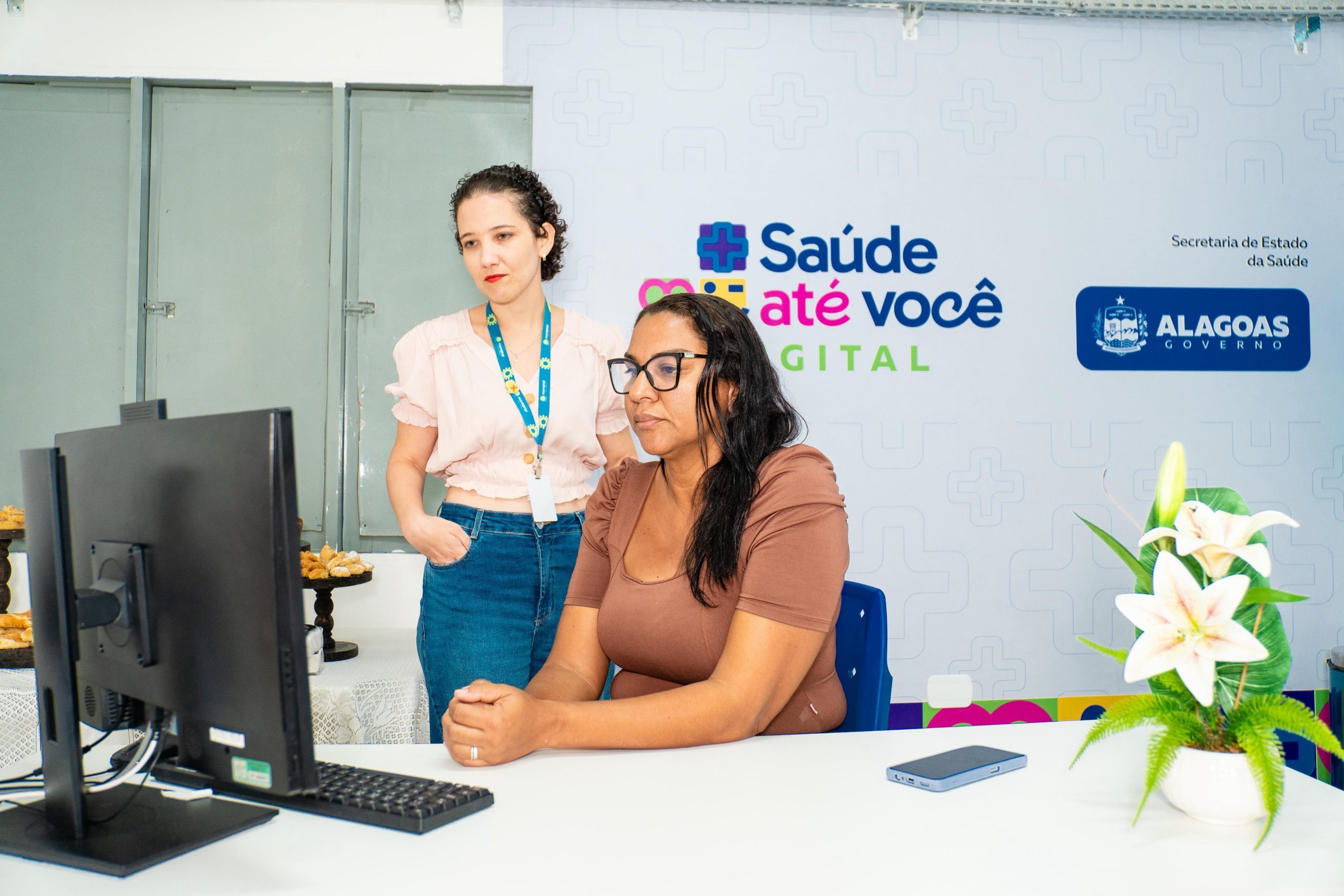 Leia mais sobre o artigo Governo do Estado inaugura sala do Programa Saúde Até Você Digital em Maragogi