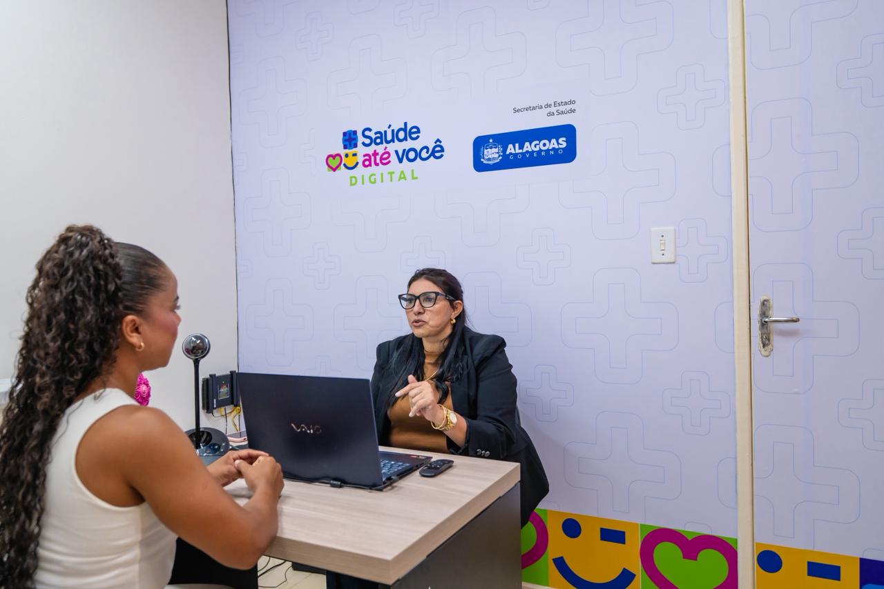 Leia mais sobre o artigo Governo do Estado inaugura Sala do Saúde Até Você Digital em Estrela de Alagoas