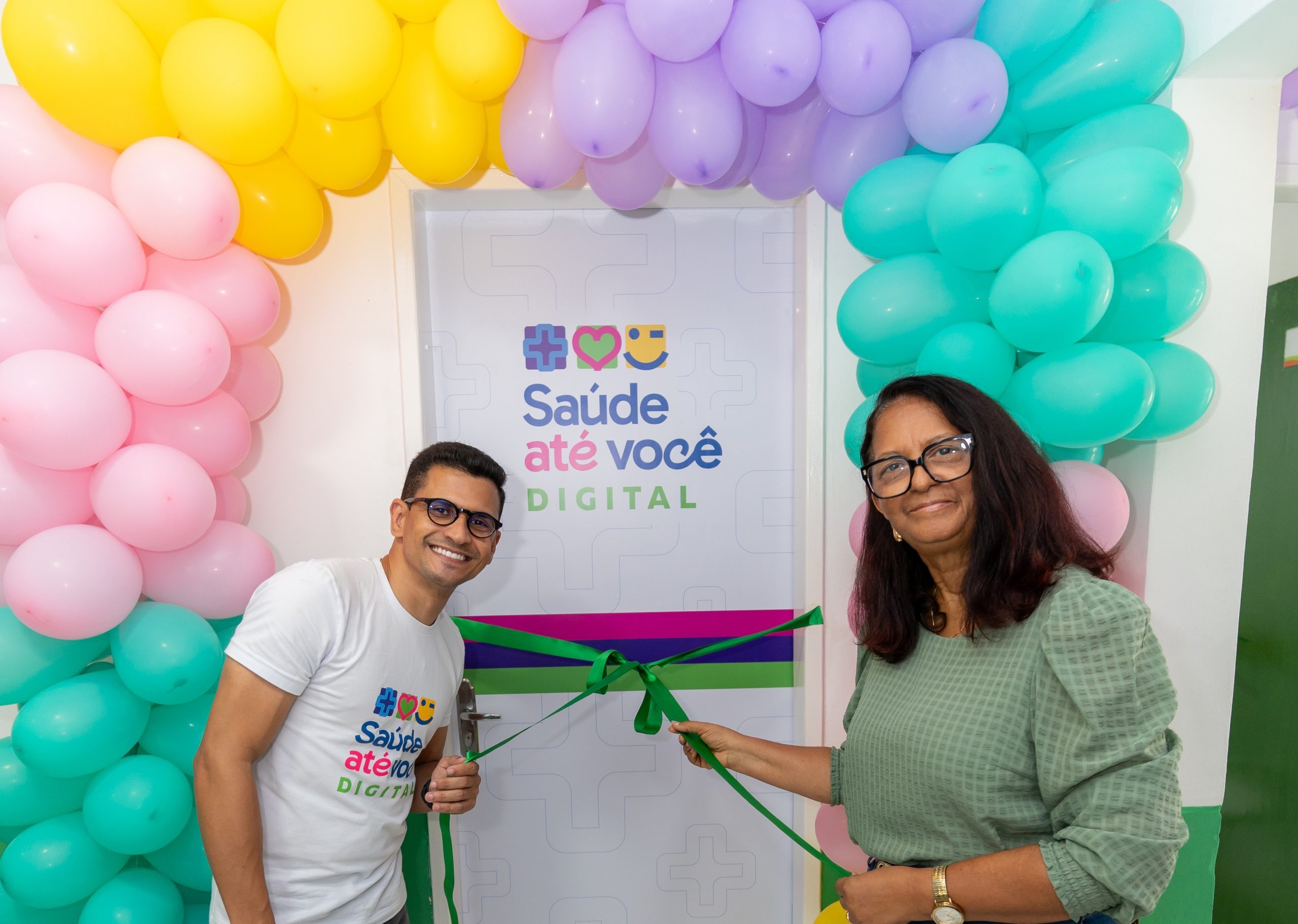 Leia mais sobre o artigo Governo do Estado inaugura sala do Programa Saúde Até Você Digital em Branquinha