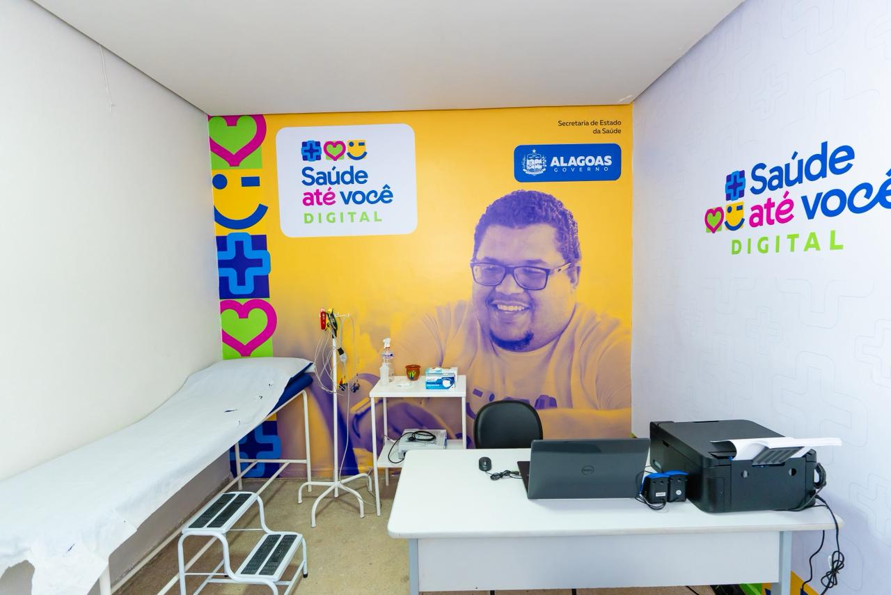 Leia mais sobre o artigo Governo de Alagoas inaugura salas do Saúde Até Você Digital em Cacimbinhas e Dois Riachos